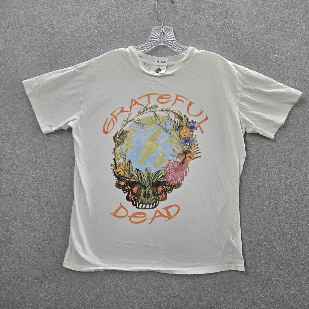 Cotton‎ On Women Shirt XS White Graphic Print Casual Crew Neck Pullover